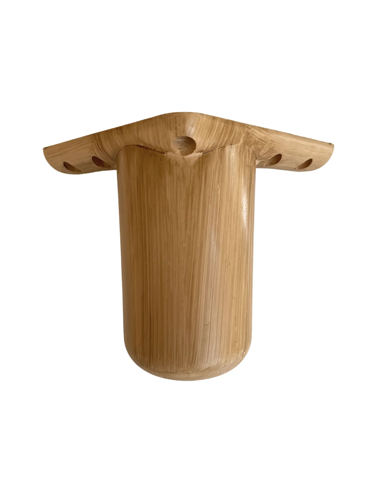 BOHEM AYAK 12 CM AÇIK KUBİK CEVİZ