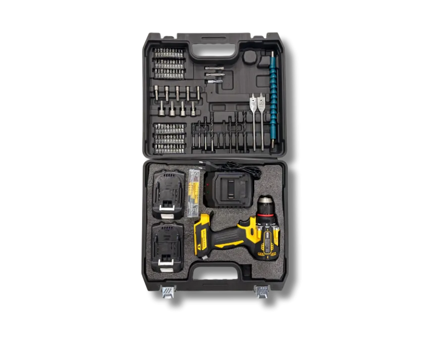 DAFLONG Lithium Power Şarjlı Matkap Seti ( 2 Batarya ) / Çok Amaçlı Şarjlı Matkap