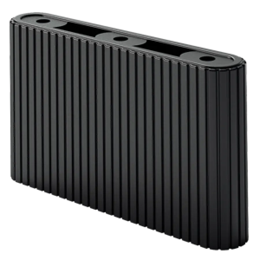 KEMER DÜZ MAT SİYAH