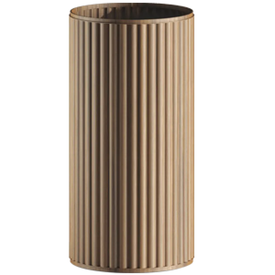 BOHEM MASA AYAĞI AÇIK KÜBİK CEVİZ 36*74,5 CM