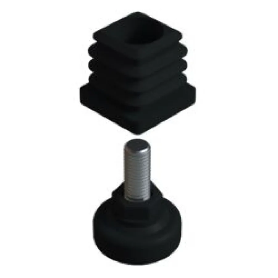 Ayarlı Vidalı Rotil Ayak 30X30