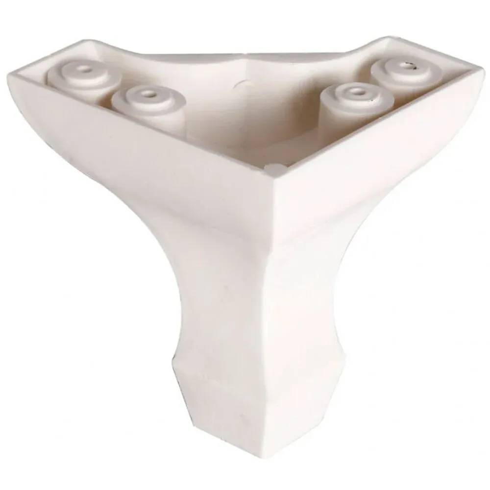 LÜKENS AYAK 8 CM BEYAZ